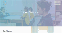 Desktop Screenshot of calmclassroom.com