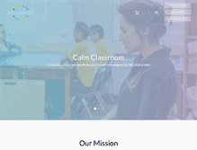 Tablet Screenshot of calmclassroom.com